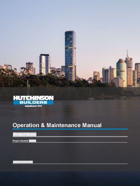 Operation & Maintenance Manual