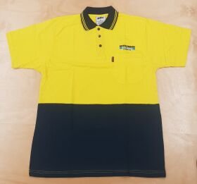 High Vis Cotton Jersey Polo Short Sleeve