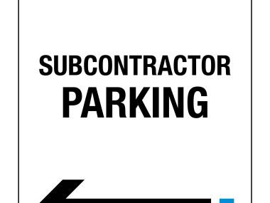 Subcontractor Parking