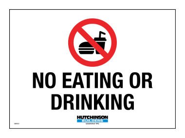 No Eating Or Drinking