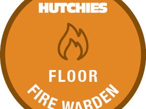 Fire Warden Sticker