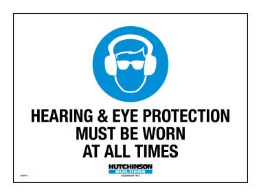 Hearing & Eye Protection