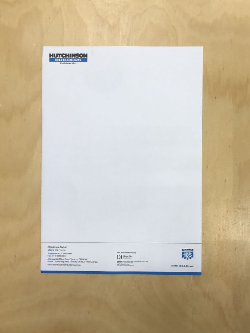 A4 Letterhead 100GSM Recycled