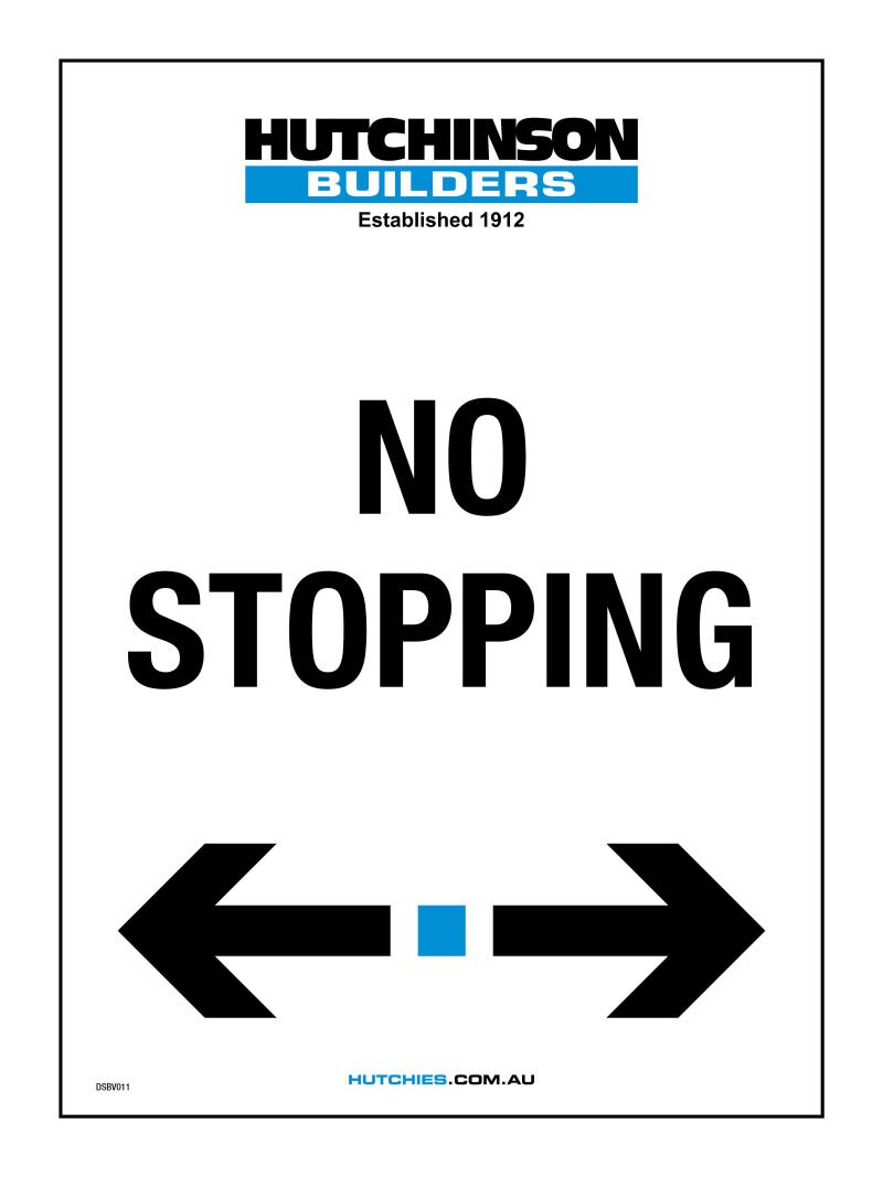 No Stopping