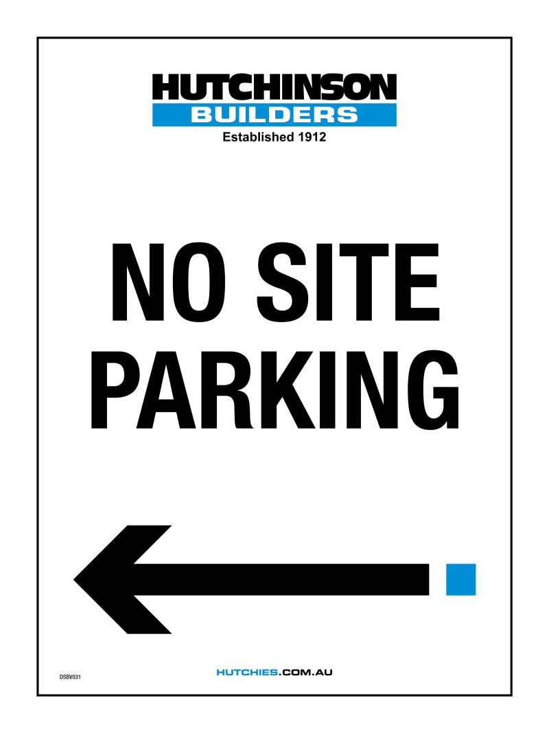 No Site Parking