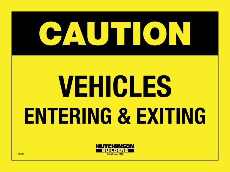 Vehicles Entering & Exiting