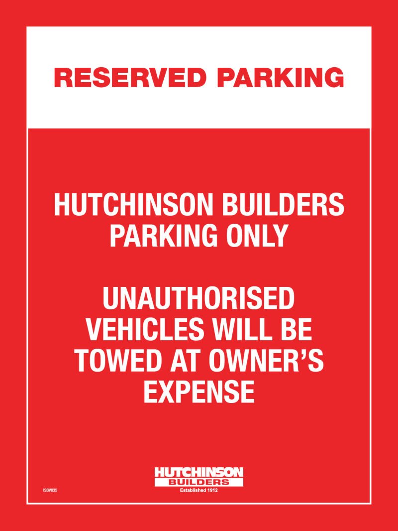 Reserved Parking